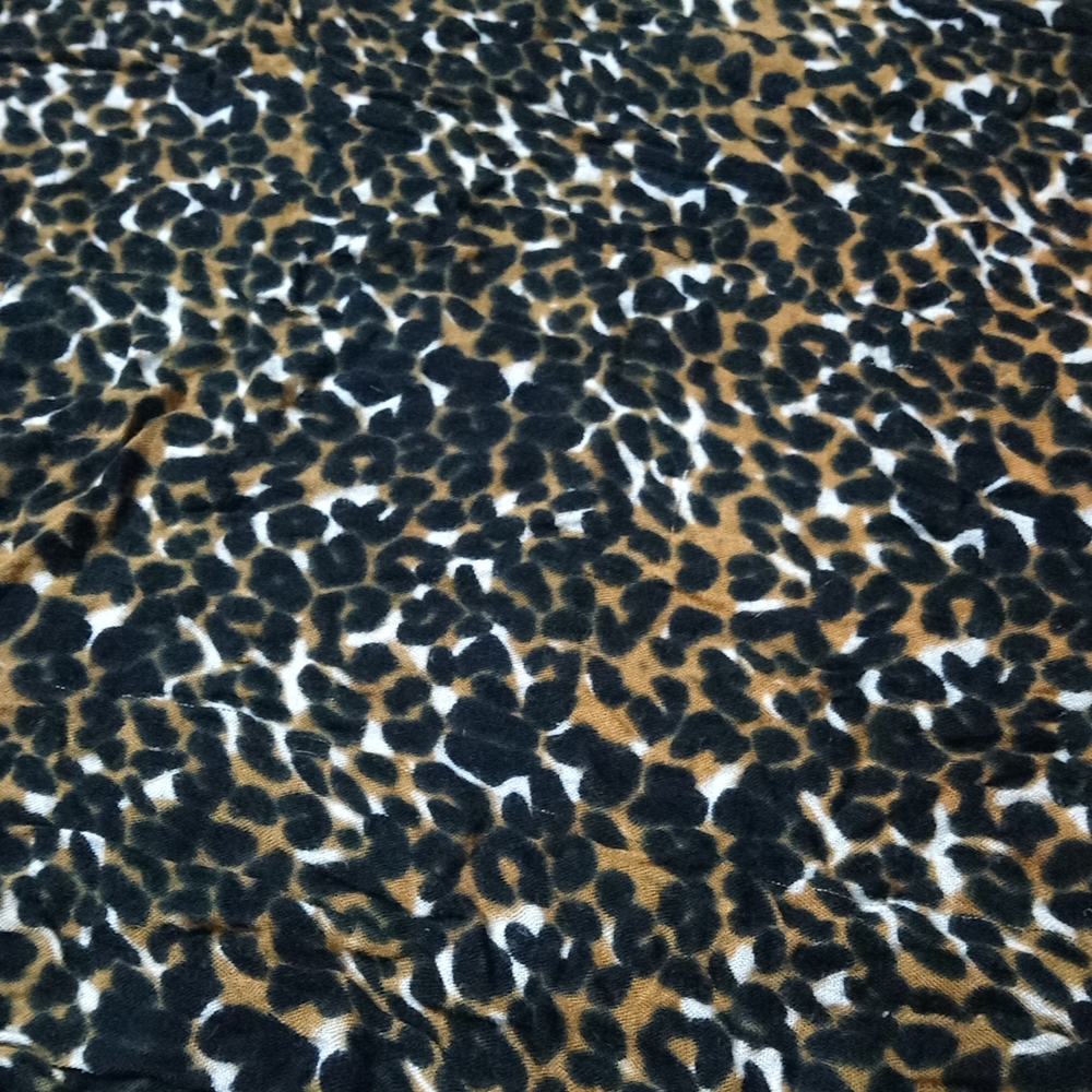 Animal Print Pattern Soft Stretchy Infinity Scarf - image 2